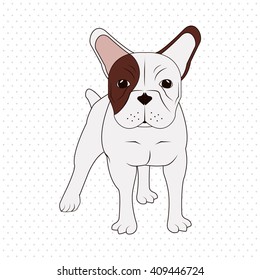  french bulldog design, pet and animal concept 