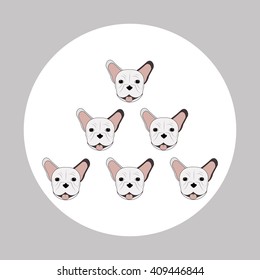  french bulldog design, pet and animal concept 