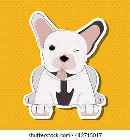 french bulldog design, pet and animal concept 