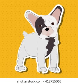 french bulldog design, pet and animal concept 