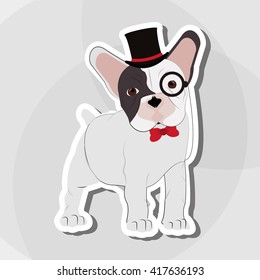 french bulldog design, pet and animal concept 