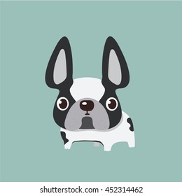 french bulldog design, pet and animal concept
