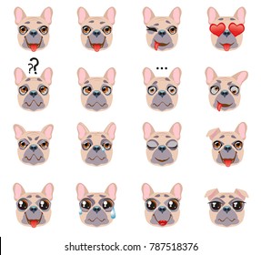 French bulldog Dog Emoji Emoticon Expression