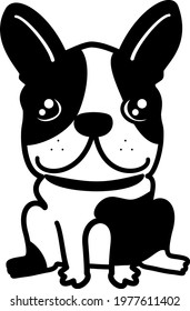 French Bulldog Freble Dog Pet Illustration Material