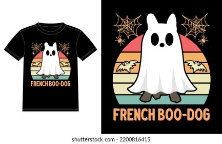 French Bulldog Halloween French Boo-Dog Gift T-Shirt