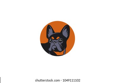 French Bulldog Logo