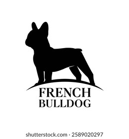 french bulldog logo symbol animal