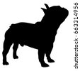 french bulldog silhouette