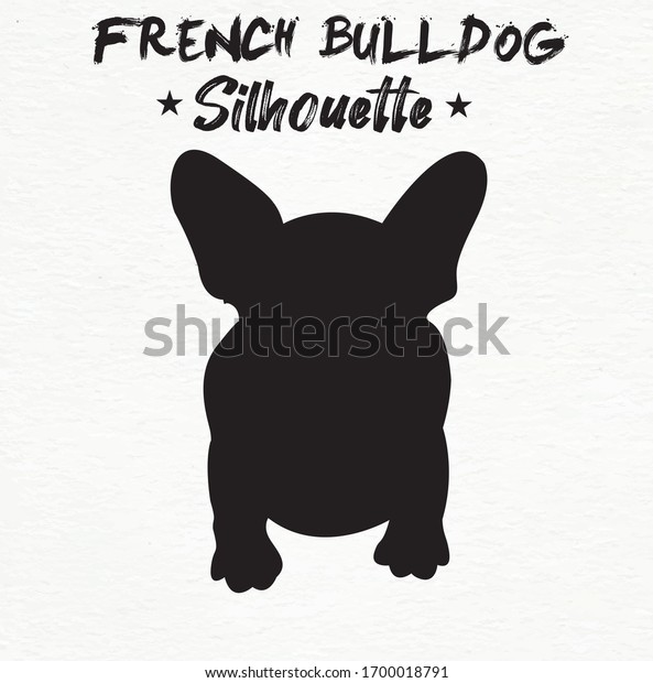 Download French Bulldog Silhouette Vector Design Bulldog Stock Vector Royalty Free 1700018791