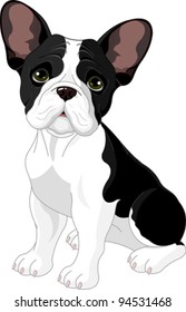 French Bulldog Cartoon Images, Stock Photos & Vectors | Shutterstock