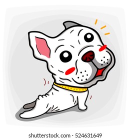 french bulldog vector