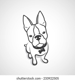 French Bulldog - vector illustration