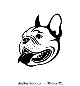 French bulldog - vector illustration