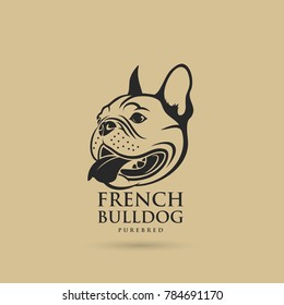 French bulldog - vector illustration