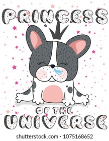 French bulldog,princess of the universe,