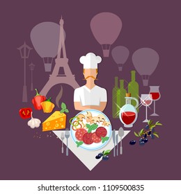 French Cuisine and culture France food french wine and cheese restaurant menu