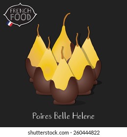 French dessert, Poire belle Helene