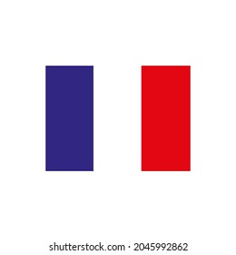 french flag illustration on white background