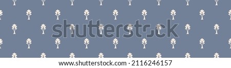 French fleur de lis royal lily seamless border. Farmhouse cottage banner. Lilies lys flower flourish motif rustic damask.
