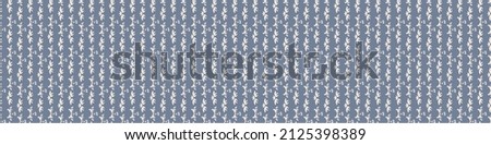 French fleur de lis royal lily seamless border. Farmhouse cottage banner. Lilies lys flower flourish motif rustic damask.