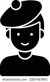 French France people user person Glyph