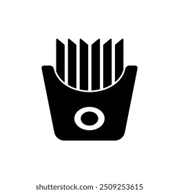 french fries concept line icon. Simple element illustration. french fries concept outline symbol design.