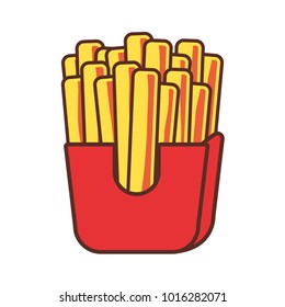 french fries design