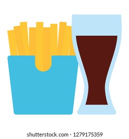 French fries design
