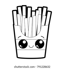 French fries design