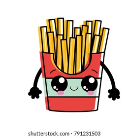 French fries design