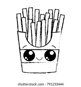 French fries design