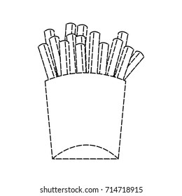 french fries fast food icon image