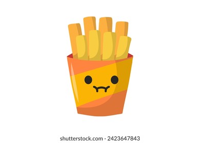 French Fries Funny and Weird Sticker