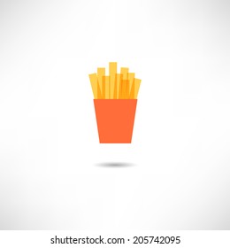 French fries icon