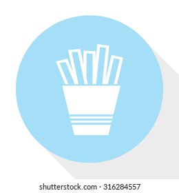 french fries  icon