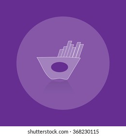 French fries icon