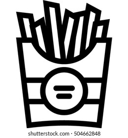 french fries icon
