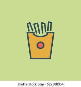 french fries icon