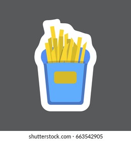French fries icon