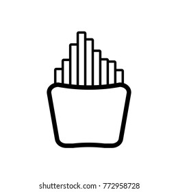 French fries icon