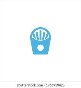 french fries icon flat vector logo design trendy illustration signage symbol graphic simple