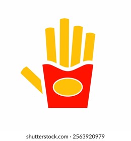 french fries illustration.hand shaped logo

￼


