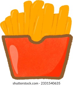 French fries is incredibly delicious.