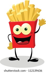 French Fries saying hello!