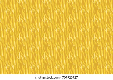 French fries seamless pattern
