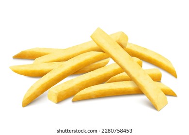 Cute Happy Smiling Potato Juggle French Fries. Isolated On White  Background. Vector Cartoon Character Illustration Design,simple Flat Style.  Potato French Fries Fast Food Concept Royalty Free SVG, Cliparts, Vectors,  and Stock Illustration.