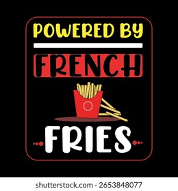 francês fries t shirt design
