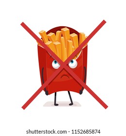 french fries vector