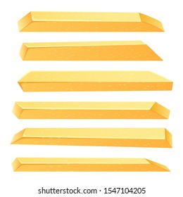 French fries vector design illustration isolated on white background