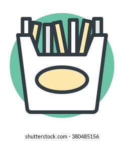 French Fries Vector Icon